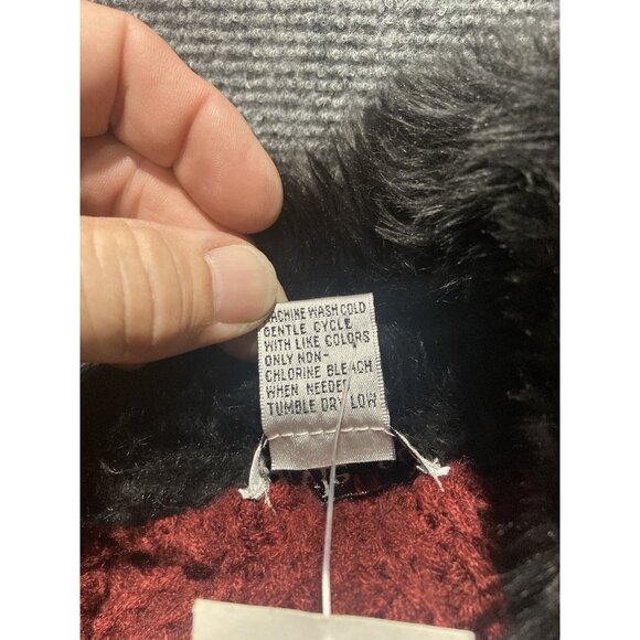 Style & Co Knit Coatigan Women’s Size M Red Long Sleeve NWT MSRP $65 - Picture 3 of 9